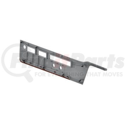FREIGHTLINER A22-73789-002 - dashboard panel - abs, mist gray, 854.8 mm x 198.4 mm, 3.5 mm thk | panel - dash - fascia, auxiliary, lower, mist, wood