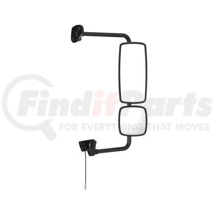 Freightliner A22-74244-007 Door Mirror - Assembly, Rearview, Outer, Bright, Heated, Remote, Rh