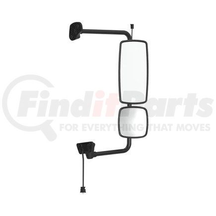Freightliner A22-74244-012 Door Mirror - Assembly, Bright, Heated, Right Hand, Beacon Wiring