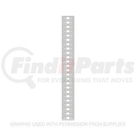 Freightliner A22-74373-120 Fuel Tank Strap Step - Aluminum, 1205 mm x 142 mm, 2.54 mm THK