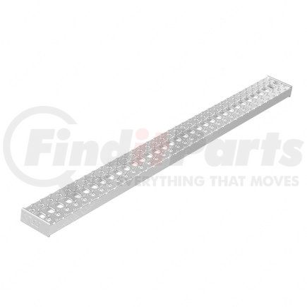 Freightliner A22-74373-170 Fuel Tank Strap Step - Aluminum, 1702.54 mm x 142 mm, 2.54 mm THK