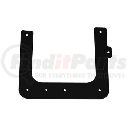 Freightliner A22-74449-001 Bumper Splash Shield Bracket - Steel, Black, 0.08 in. THK