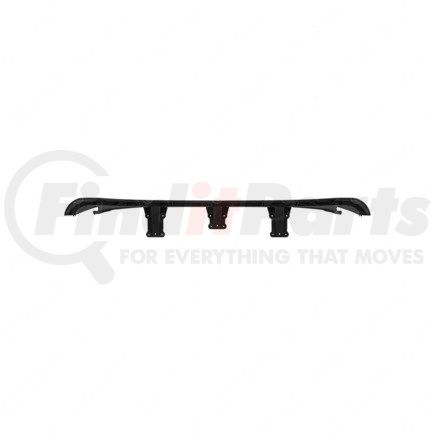 Freightliner A22-75537-001 Roof Mounted Spoiler Panel - Short Glass Fiber Reinforced With Polypropylene, Black