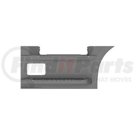 FREIGHTLINER A22-75712-020 - panel reinforcement - right side, thermoplastic olefin, 1695.35 mm x 774.66 mm | fairing - panel, forward, 126, reinforcement, right hand, shield, sga