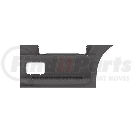 FREIGHTLINER A22-75712-022 - panel reinforcement - right side, thermoplastic olefin, granite gray, 1695.35 mm x 774.66 mm