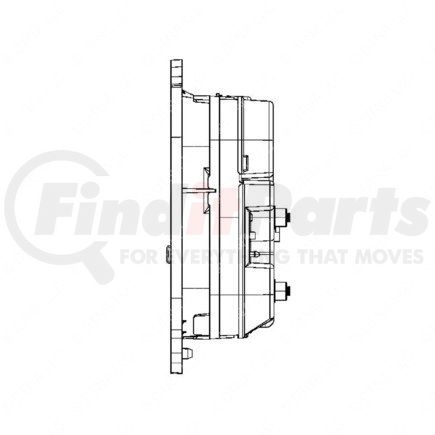 Freightliner A22-76176-118 Instrument Cluster - Assembly, ICU 3S M2, Nafta, 2A, Ng
