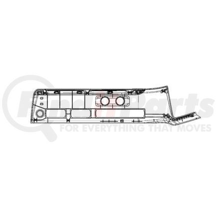 Freightliner A22-75164-002 Instrument Panel Assembly - Fascia, Auxiliary, Lower, Premere