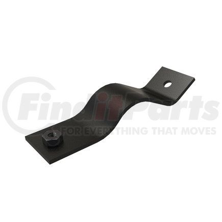 Freightliner A22-75280-000 Deck Plate Bracket - Steel, Black, 0.13 in. THK