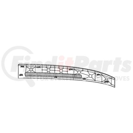 Freightliner A22-75284-000 Instrument Panel Assembly - Trim, Windshield, Right Hand Drive, Left Hand Side