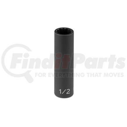 Grey Pneumatic 1121MD 3/8" Drive x 21mm Deep, 12-Point Socket