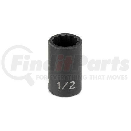 Grey Pneumatic 1126R 3/8" Drive x 13/16" 12 Point Standard Impact Socket