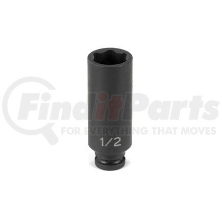 Grey Pneumatic 907MDS 1/4" Surface Drive x 7mm Deep Impact Socket