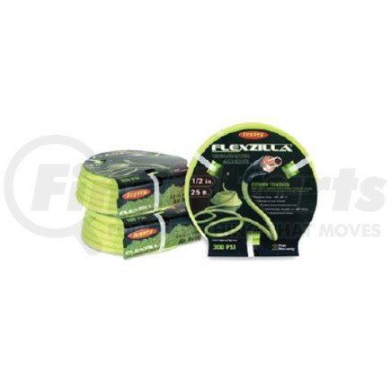 LEGACY MFG. CO. HFZ1225YW3 1/2" X 25' Flexzilla® ZillaGreen™ Air Hose with 3/8" Ends