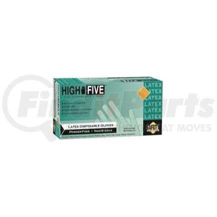 MICROFLEX L562-M Safety Series Latex Powder-Free Industrial-Grade Gloves, Natural, Medium
