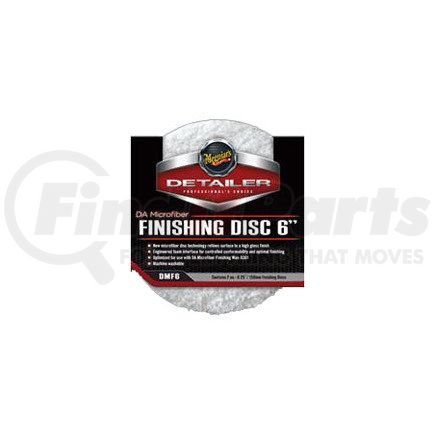 Meguiar's DMF6 6" DA Microfiber Finishing Disc, 2 Pack