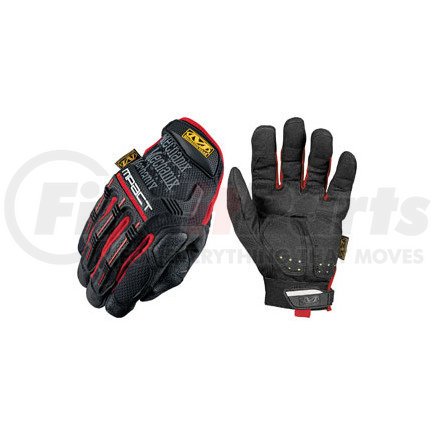 Mechanix Wear MPT-52-010 M-Pact® Impact Protection Gloves, Black Red, L