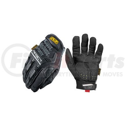 Mechanix Wear MPT-58-010 M-Pact® Impact Protection Gloves, Black Grey, L