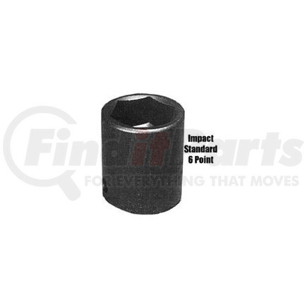 Sunex Tools 218 1/2" Drive, Impact Socket, 9/16"