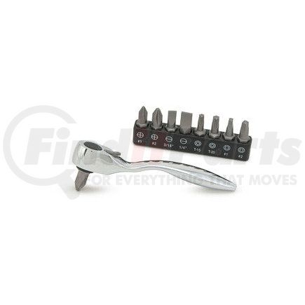 Titan 11205 Offset Micro Bit Driver With Bits