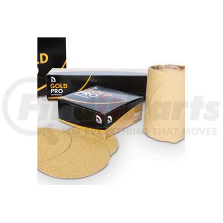 U. S. Chemical & Plastics 080614 6" Psa P320 Gold Paper Roll