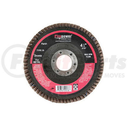 FIREPOWER 1423-3164 zirconia flap discs