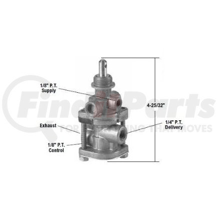 Bendix 288241X PP-7 Supply Valve, Remanufactured