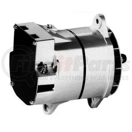 Delco Remy 1117805 Alternator - 30SI Model, 24V, 75A, 1/4 B+ Output Terminal, J180 Hinge