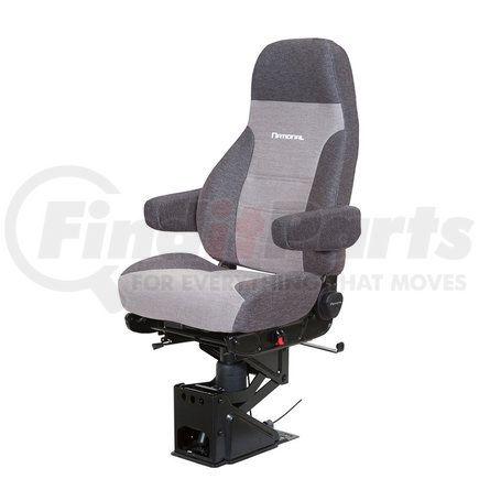 National Seating 51079.36C SEAT, AMCPT+ CVR CHR-GRY ARMS