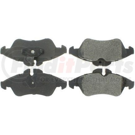 Centric 300.09500 Centric Premium Semi-Metallic Brake Pads with Shims and Hardware