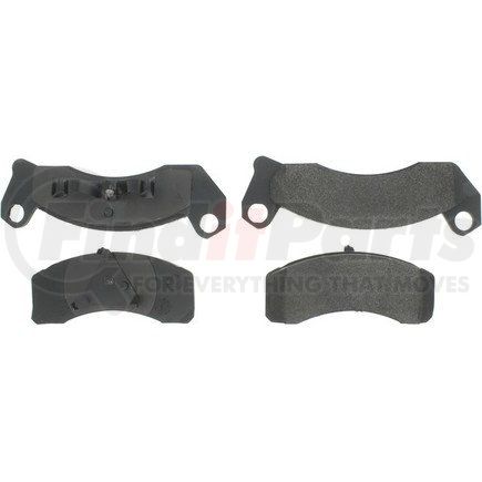 Centric 300.04990 Centric Premium Semi-Metallic Brake Pads with Shims and Hardware