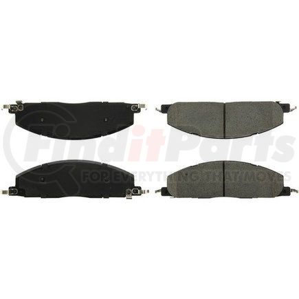 Centric 306.14000 Centric Fleet Performance Brake Pads with Hardware