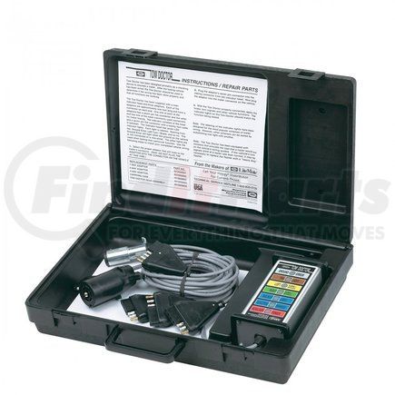 Hopkins Mfg 50918 Tow Doctor™ Vehicle Wire Harness Test Unit; Tests All Tow Vehicle Functions; One-Person Tester; Incl. Adapters;