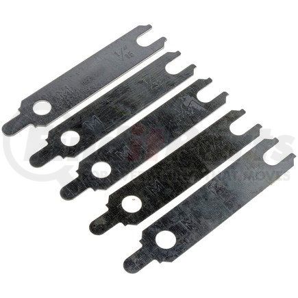 Dorman 02336 Starter Alignment Shim, (1) 1/64, (2) 1/32 and (2) 1/16 In.