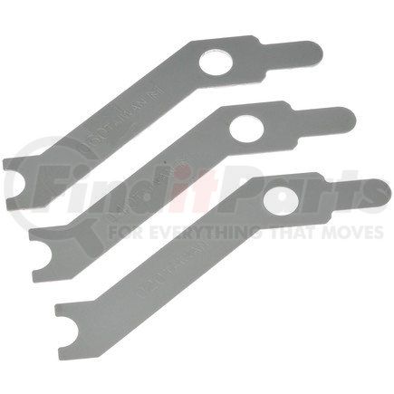 Dorman 02350 Offset Starter Alignment Shim, (1) 1/64, (1) 3/64, (1) 1/16 In., GM