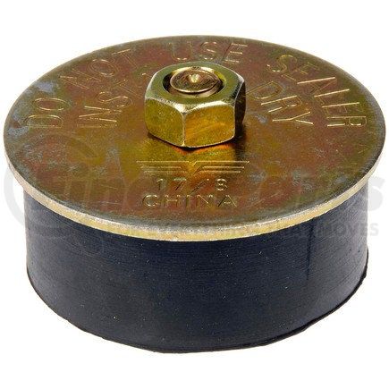 Dorman 02606 Rubber Expansion Plug 1-7/8 In. - Size Range 1-7/8 In. - 2 In.