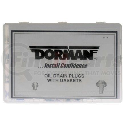 Dorman 030-539 Oil Drain Plug Tech Tray - 22 SKUs - 44 Pieces