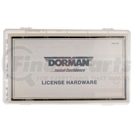 Dorman 030-400 Automotive Maintenance Tech Trays - License Plate Fasteners