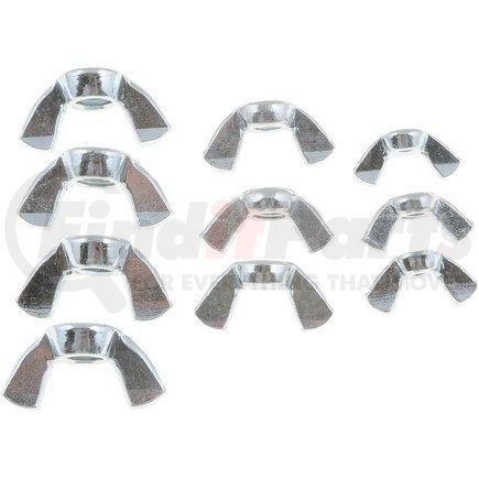 Dorman 13551 Wing Nut Assortment-Various Thread Sizes- Grade 2- Plated