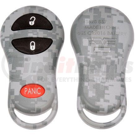 Dorman 13628GYC Keyless Remote Case