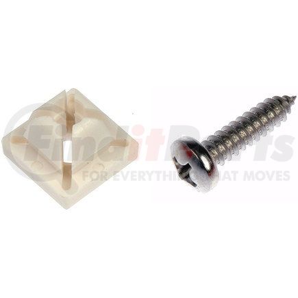 Dorman 395-039 License Plate Fasteners- 1/4 x 1 In.