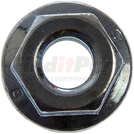 Dorman 434-606 Hex Nut - Flange, Steel, Class 8.8, M6-1.0 Thread, Medium, Metric (Set of 20)