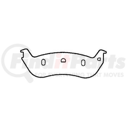 Performance Friction 0827.20 Disc Brake Pad Set - Carbon Metallic, Front, Chevy/Isuzu (FMSI D827-7699)