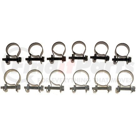 Dorman 55172 Fuel Injector Hose Clamps - Range 9/16 To 5/8 In. (14 To 16mm)