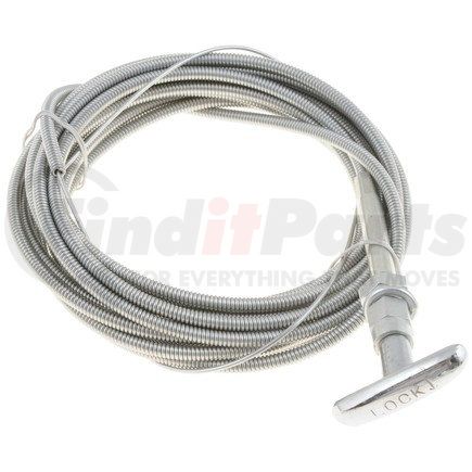 DORMAN 55201 - multi purpose control cable, w/ 1-3/4 in. chrome knob, 15 ft length | control cables with 1-3/4 in. chrome knob, 15 ft. length