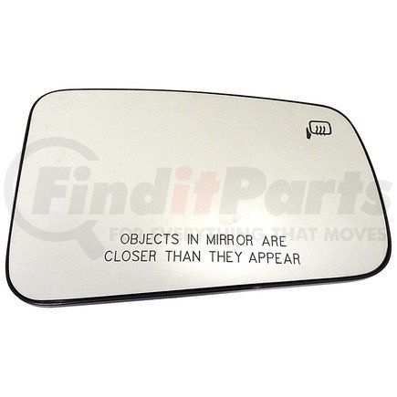 Dorman 56154 Plastic Backed Door Mirror Glass