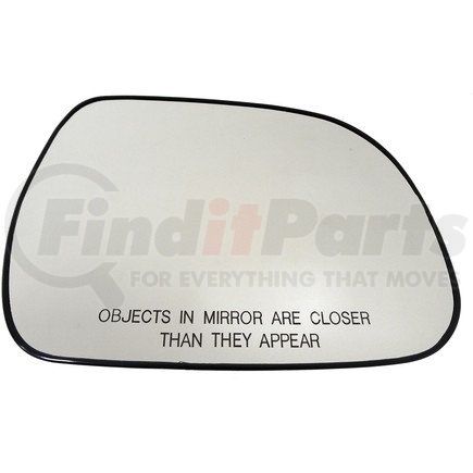 Dorman 56475 Plastic Backed Door Mirror Glass