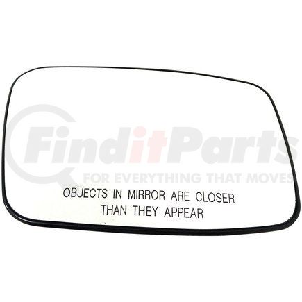 Dorman 56819 Plastic Backed Door Mirror Glass