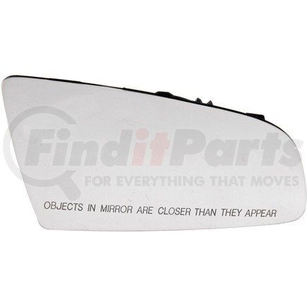 DORMAN 56827 Door Mirror Glass - Plastic Back, for 2002-2008 Audi