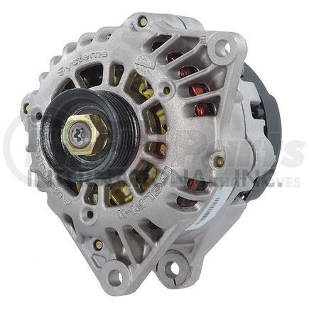 Delco Remy 20121 Alternator - Remanufactured, 105 AMP, with Pulley