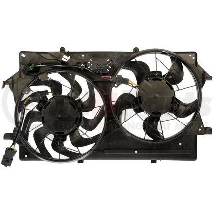 Dorman 620-147 Dual Fan Assembly With Resistor